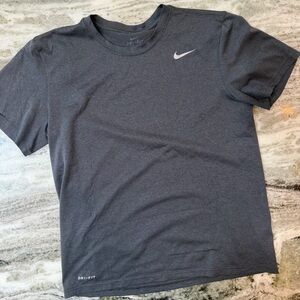 Nike Men's Charcoal Dri-FIT Tee